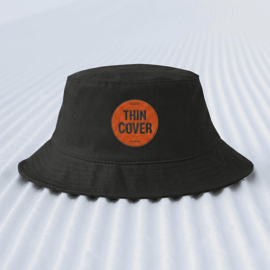 Thin Cover All - Day Embroidered Bucket Hat - THIN COVER