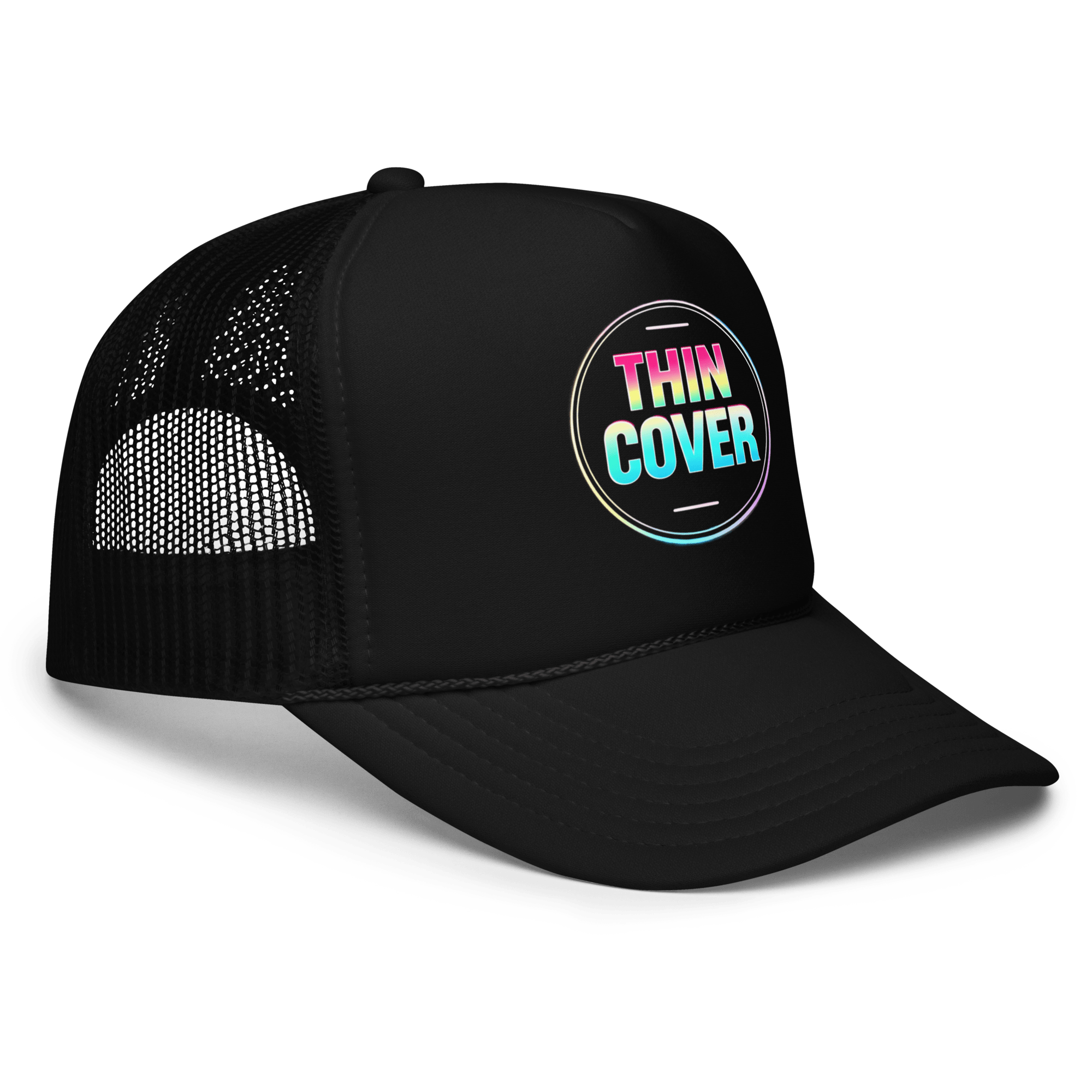 Thin Cover Cosmic 80's Trucker Hat - THIN COVER