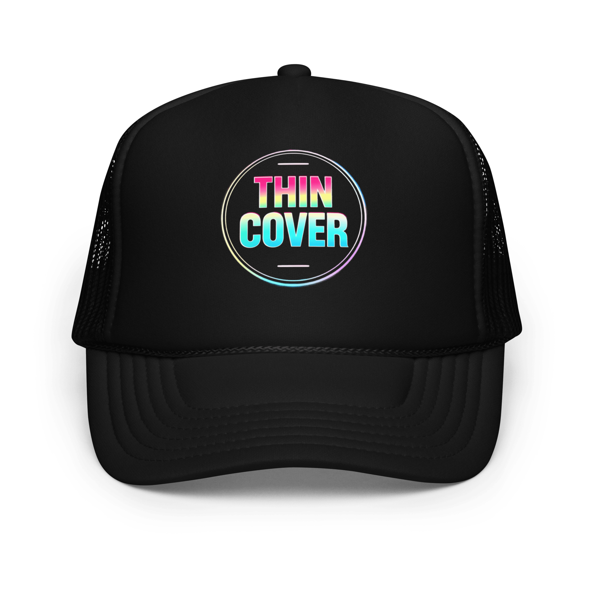 Thin Cover Cosmic 80's Trucker Hat - THIN COVER