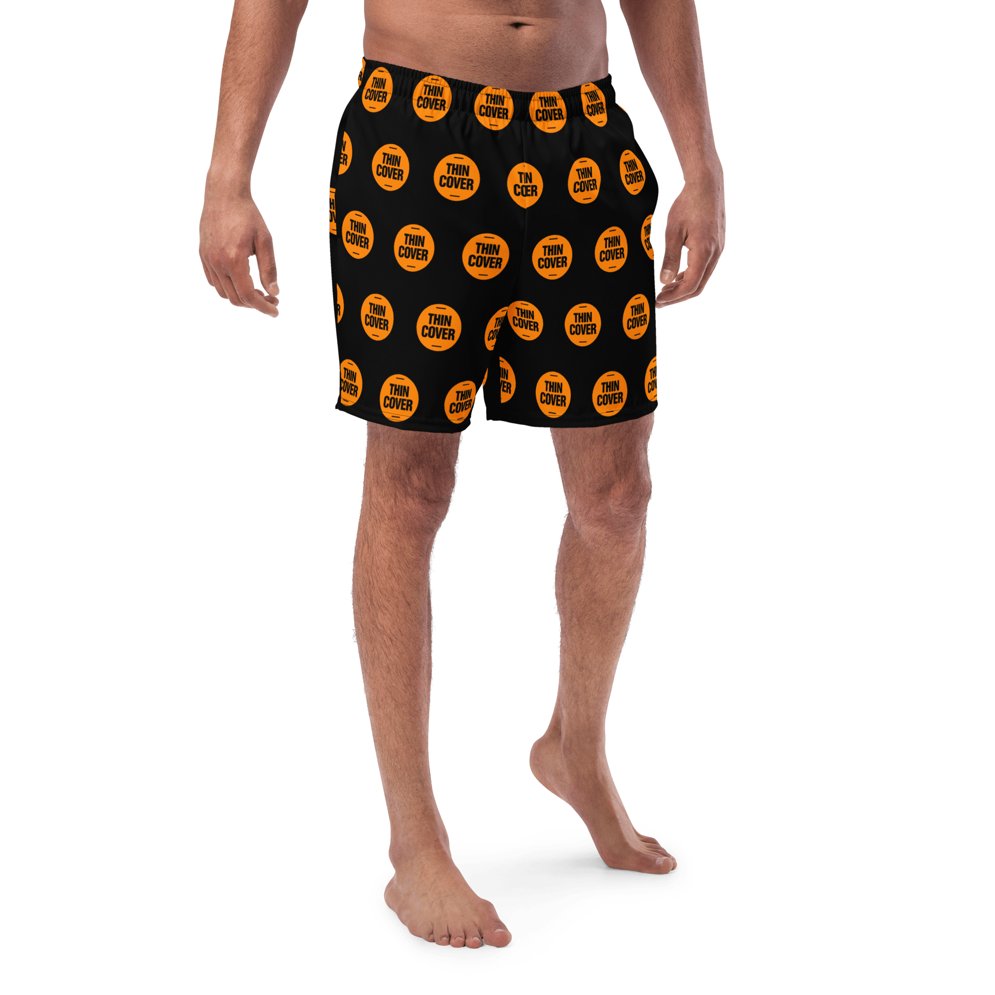 Thin Cover Recycled Swim Trunks - THIN COVER