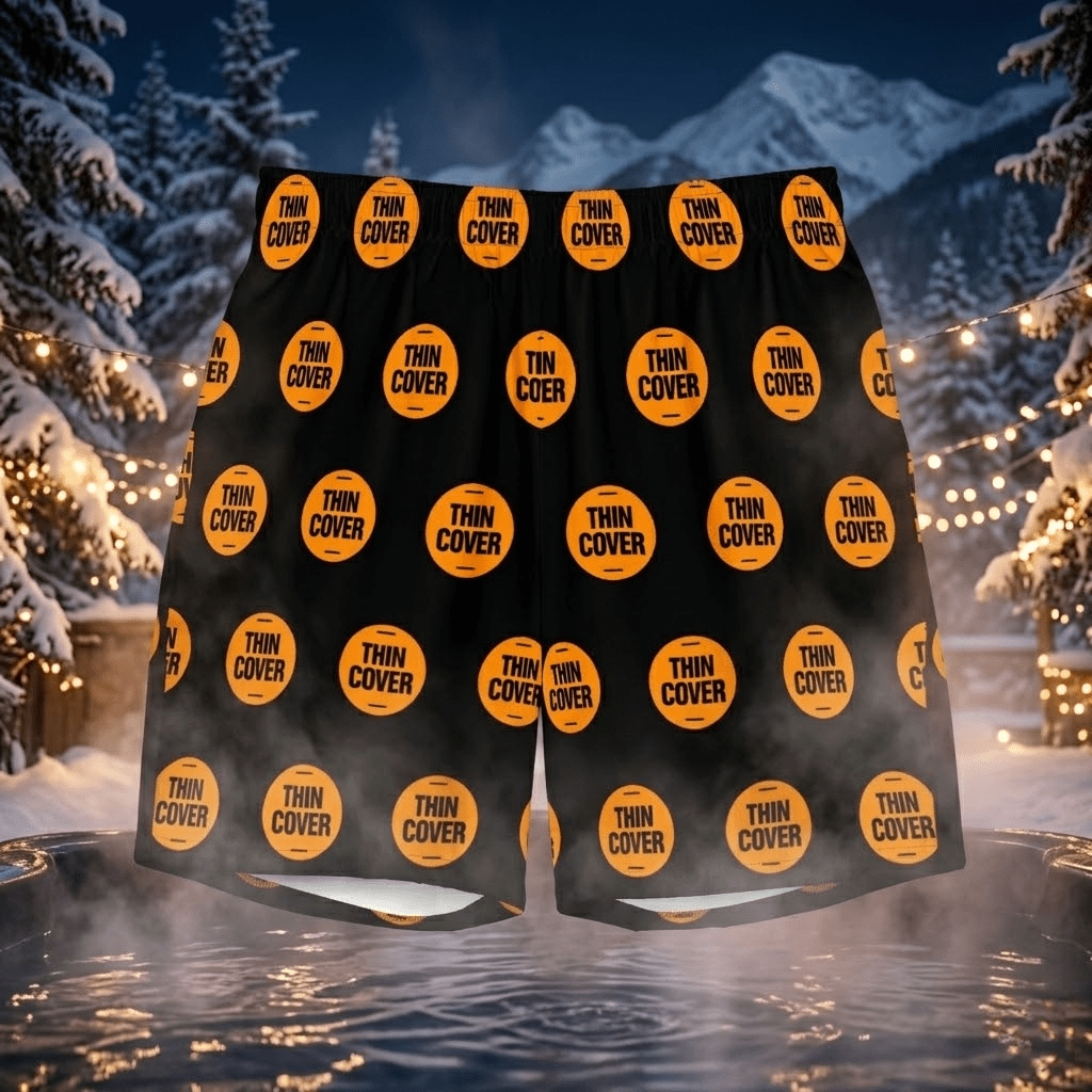 Thin Cover Recycled Swim Trunks - THIN COVER